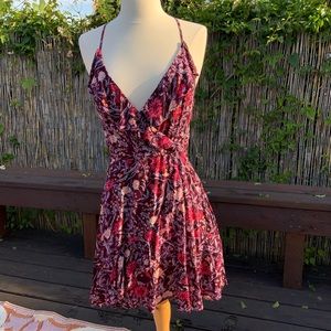 Floral Wrap Dress